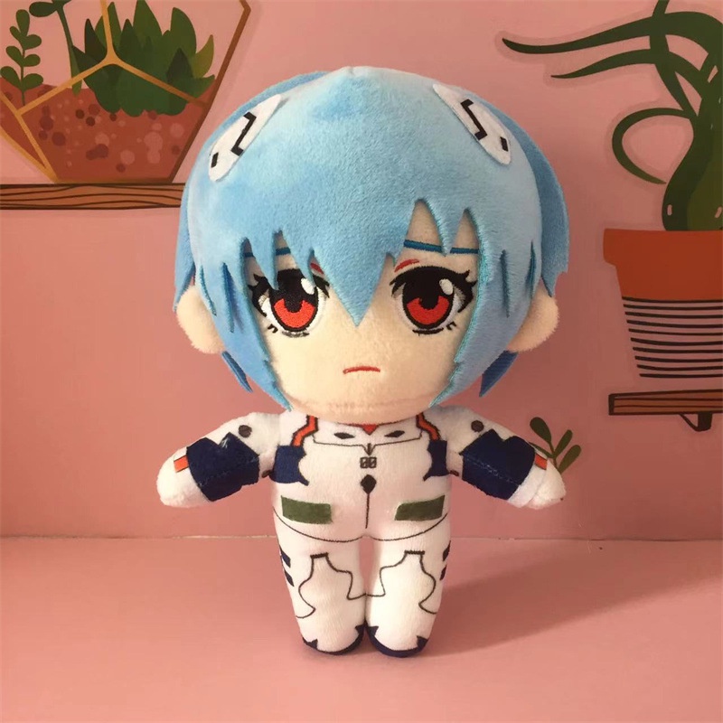 EVA Ayanami Rei Asuka Juguetes De Peluche Pelo Corto Largo Muñecas