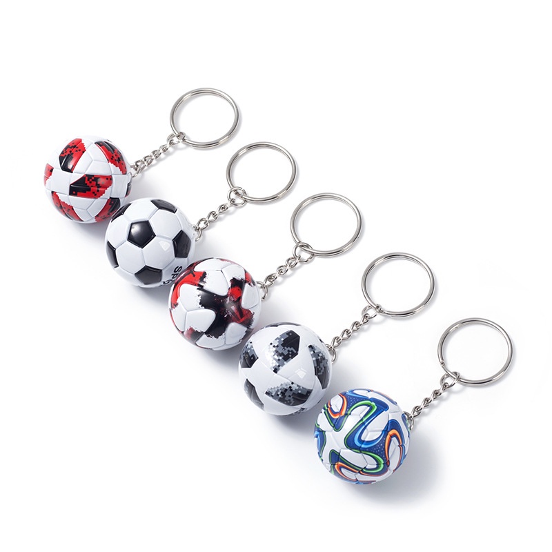 12 Llaveros De Fútbol De Silicona Suave Para Cumpleaños, Piñatas Y Regalos Infantiles