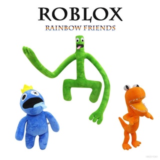 NS3 Roblox Rainbow Friends Juguetes De Peluche Coloridos Azul Amarillo  Verde Morado Naranja Muñecas Regalo Para Niños