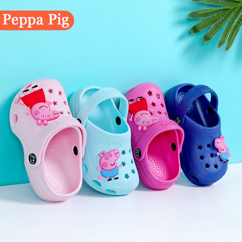 Peppa Pig Zapatos De Beb Ni o Antideslizante Fondo Suave Sandalias De Playa