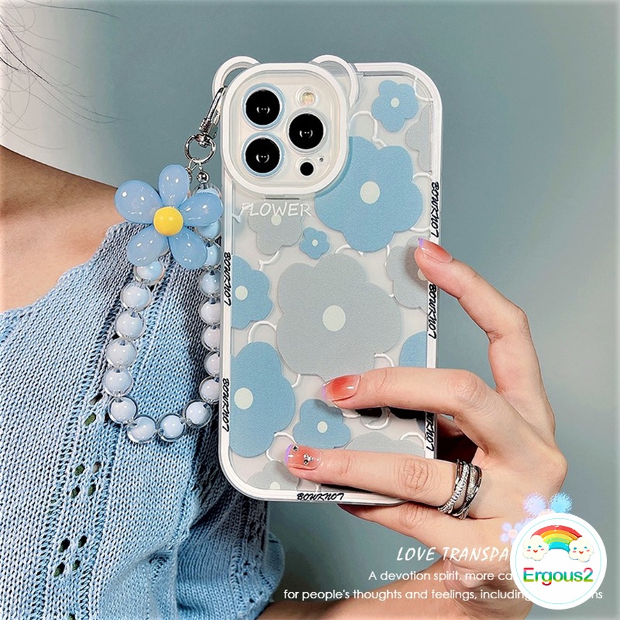 Funda Para IPhone Con Correa Y Cadena Incluida - Brillante, De Silicona, Compatible Con IPhone 6 Hasta XS Max