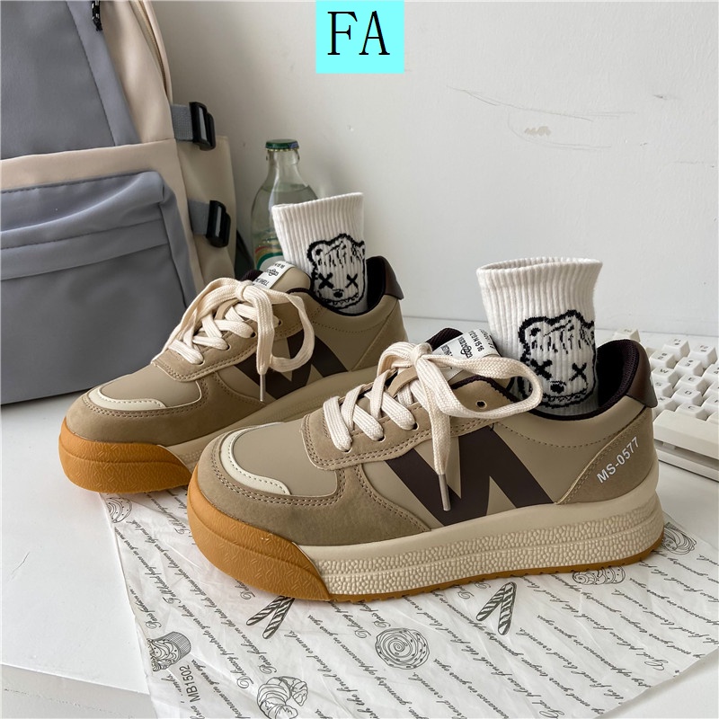 Zapatos de cuero genuino Forrest Gump Dad para mujer, calzado deportivo  informal con suela gruesa elevada, Hong Kong mackors, verano, 2023 -  AliExpress