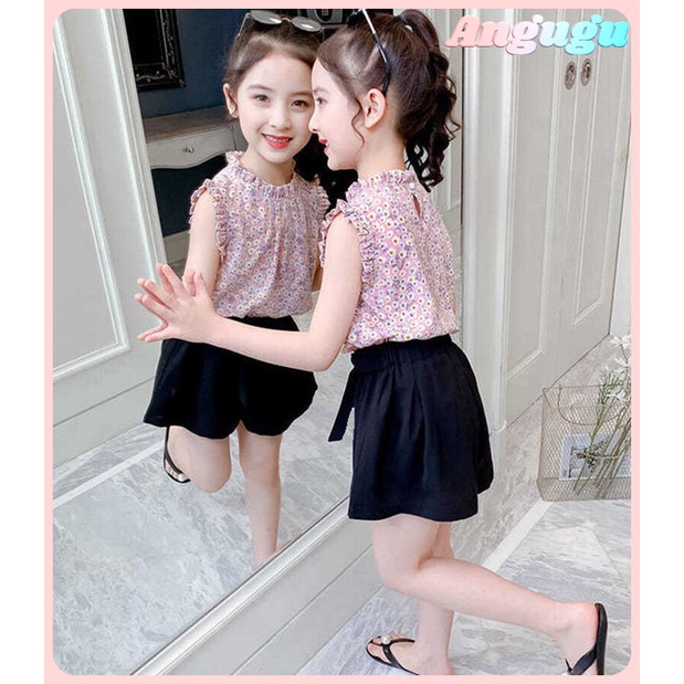 Conjuntos Para Niñas Ropa Vestidos de Pantalones Blusa de 1 a 2 3 4 5 6 7 8  Años