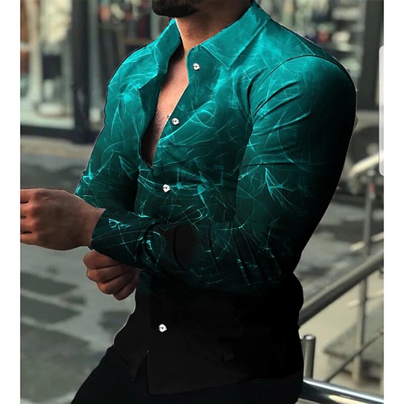 Camisas de 2025 satin para hombre