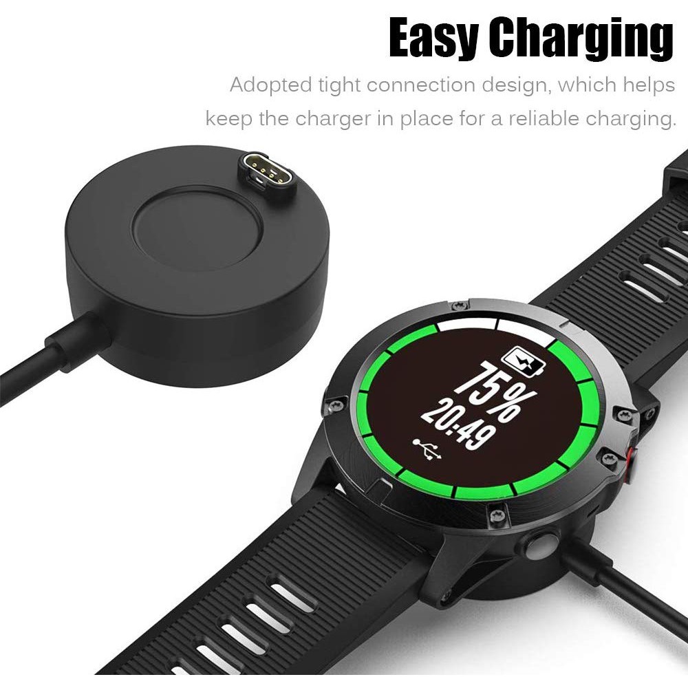 Cargador de pared rápido para Garmin Fenix Smart Watch Charger Cable de  carga USB para Garmin Vivoactive 3 4 4S, Garmin Fenix 7 7S 7X 6S 6 6X 5S 5  5X