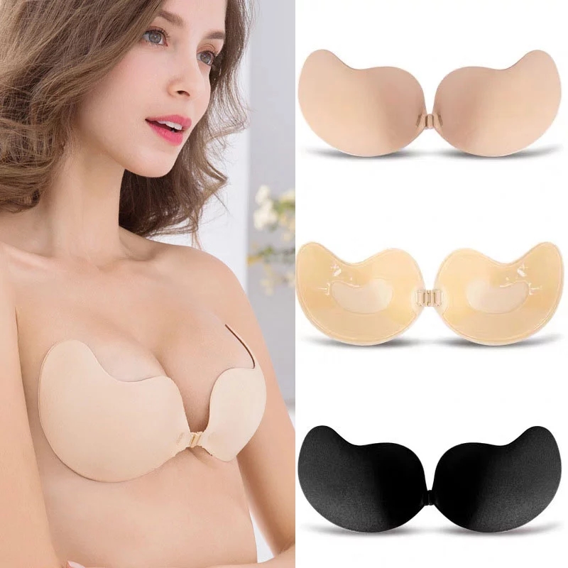 Brasier invisible sin tirantes de moda silic n antideslizante