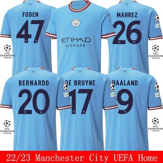 Segunda Camiseta Manchester City Jugador J.Alvarez 2022-2023