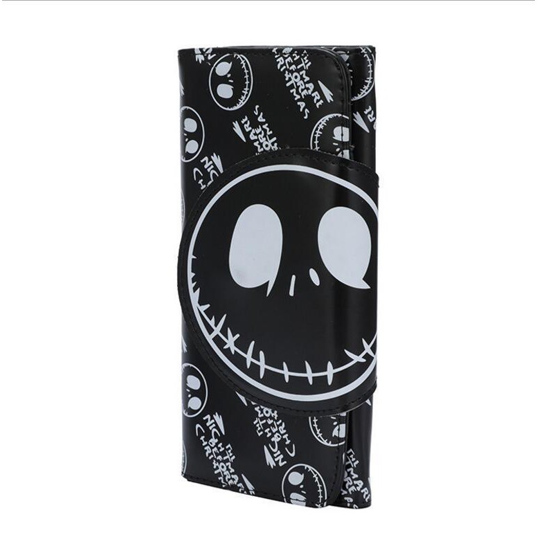 La Pesadilla Antes De Navidad Jack Skellington PU Cartera/Monedero