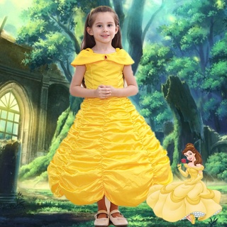 Vestidos para niña cheap de la princesa bella