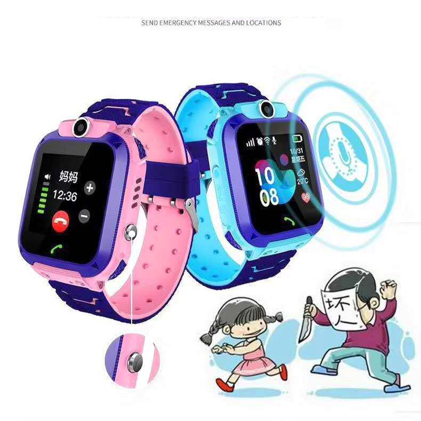 Reloj inteligente para ninos Q12 Relojes inteligentes para ninos Nina Smartwatch GPS Tracker Shopee Colombia