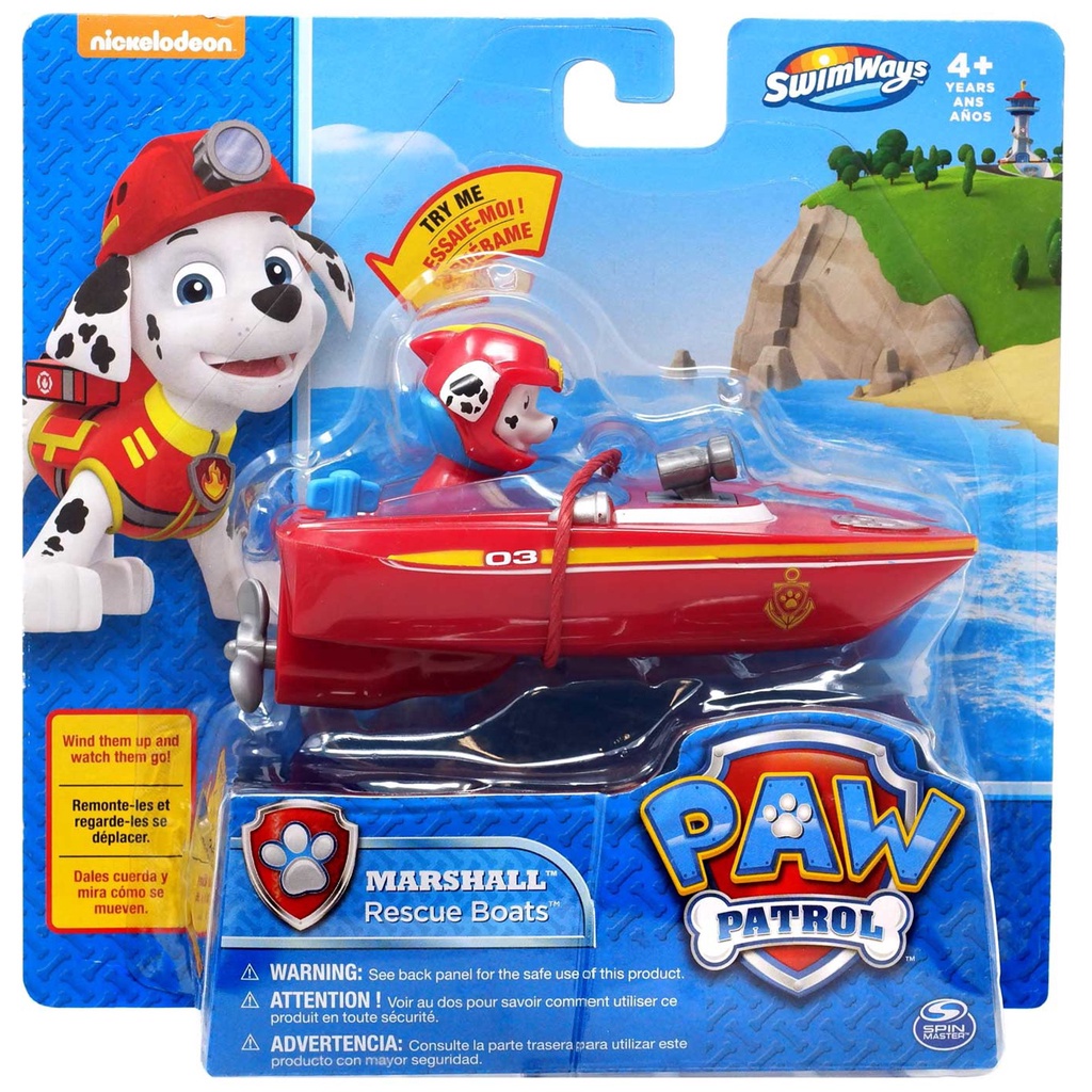 SwimWays Barcos de Rescate de la Patrulla Canina, escombros :  : Juguetes y Juegos