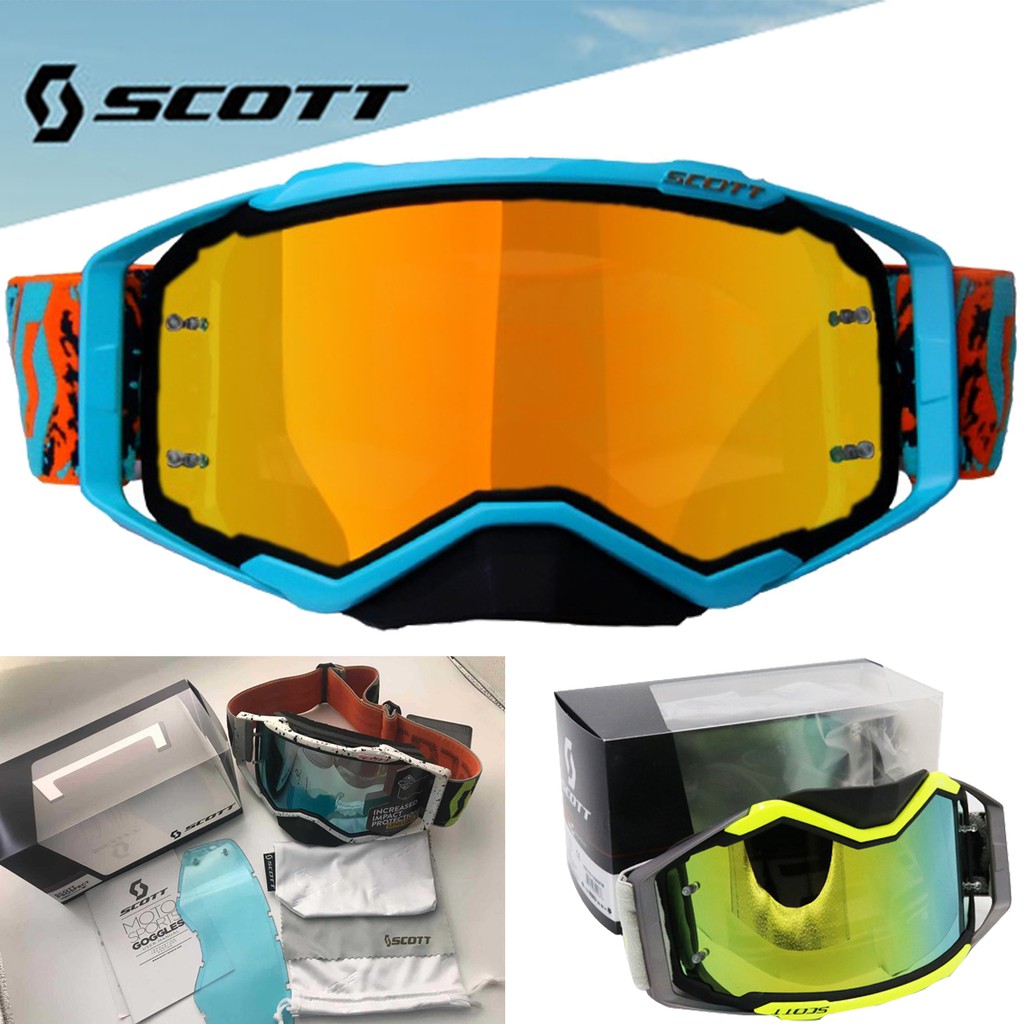 Scott Gafas De Motocross Mtb Casco Para Motocicleta Para Lente