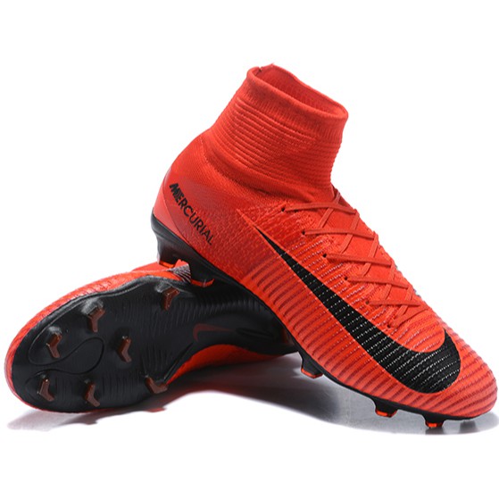 Mercurial Superfly V Zapatos Rojos Fútbol Sala Para Womnes Hombres | Shopee Colombia