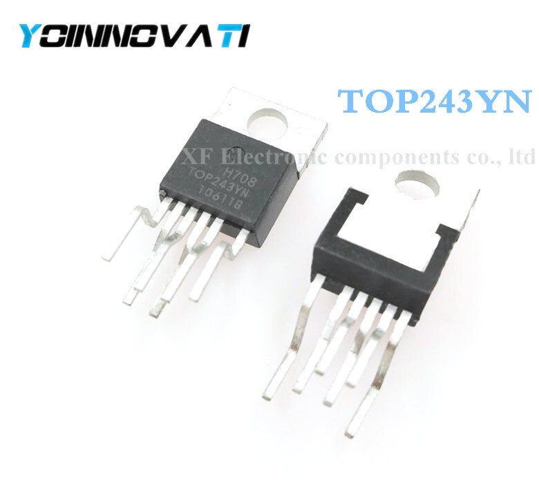 50 Piezas/Lote TOP243YN TOP243Y Sin Conexión SWIT UVLO HV TO-220-6 ...