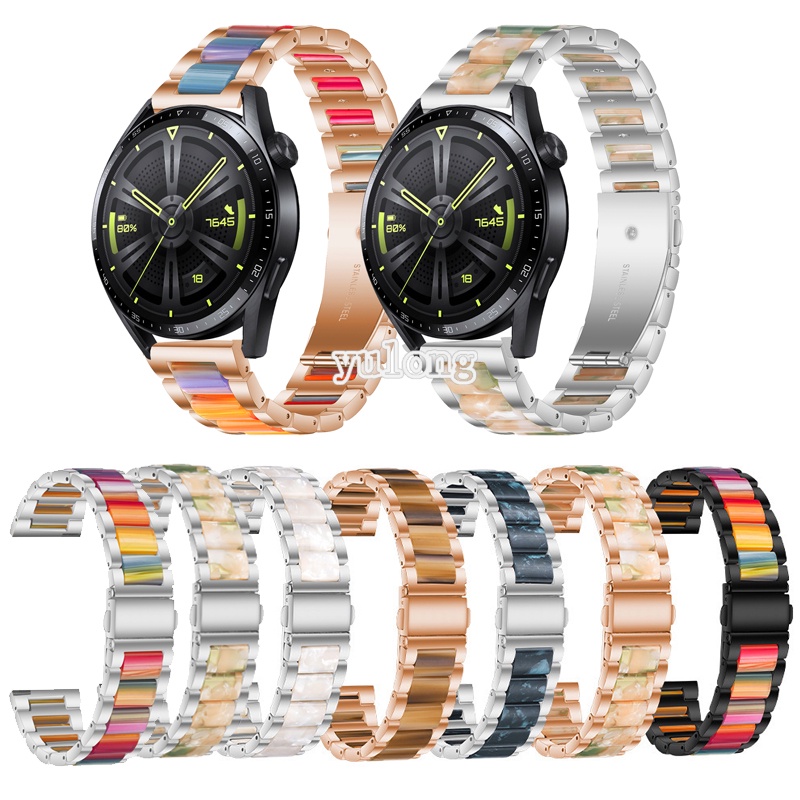 Correa De Eslabones Compatible Con Huawei Watch Gt3 Pro 46mm