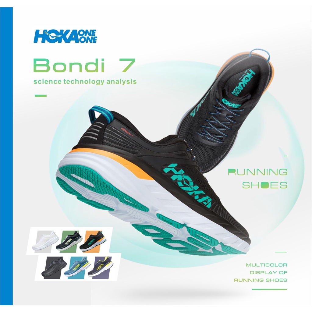 Tenis Hoka One One Colombia - Tenis Para Correr Hoka Bondi 7 Mujer