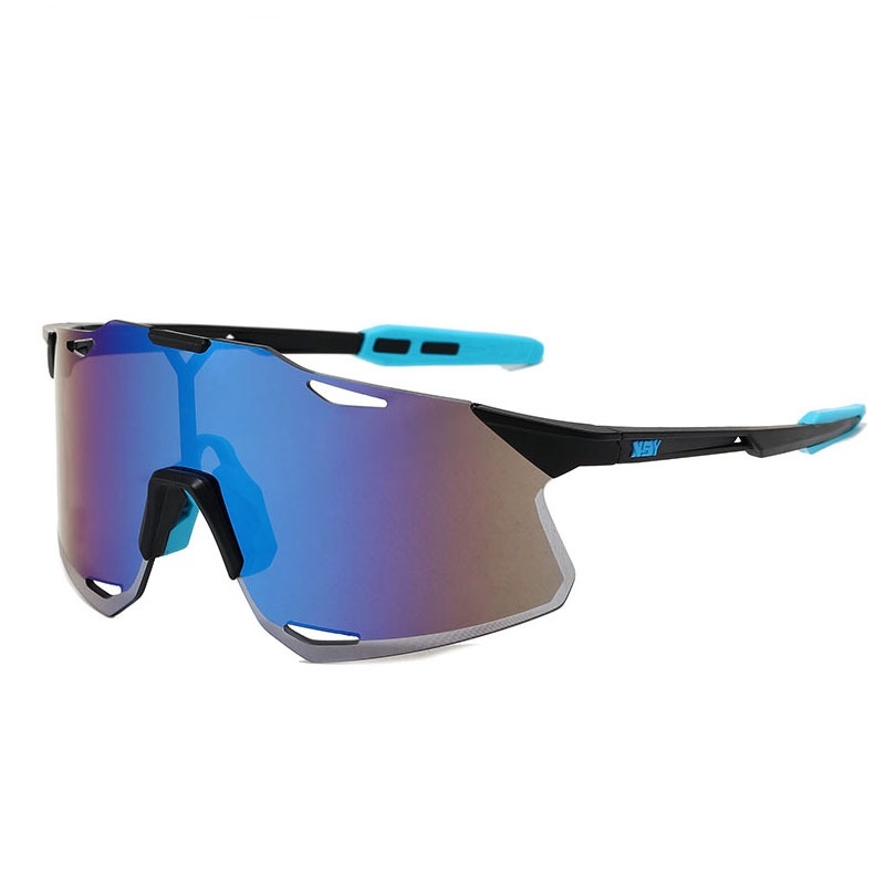 Gafas deportivas de una pieza para hombre, gafas de ciclismo, gafas de sol  ultraligeras sin marco, gafas de sol coloridas huecas, bicicleta