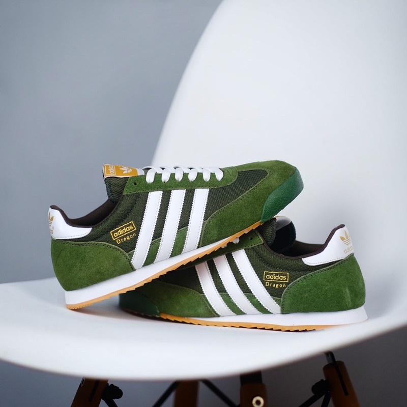 Zapatillas originales Adidas Dragon Green White