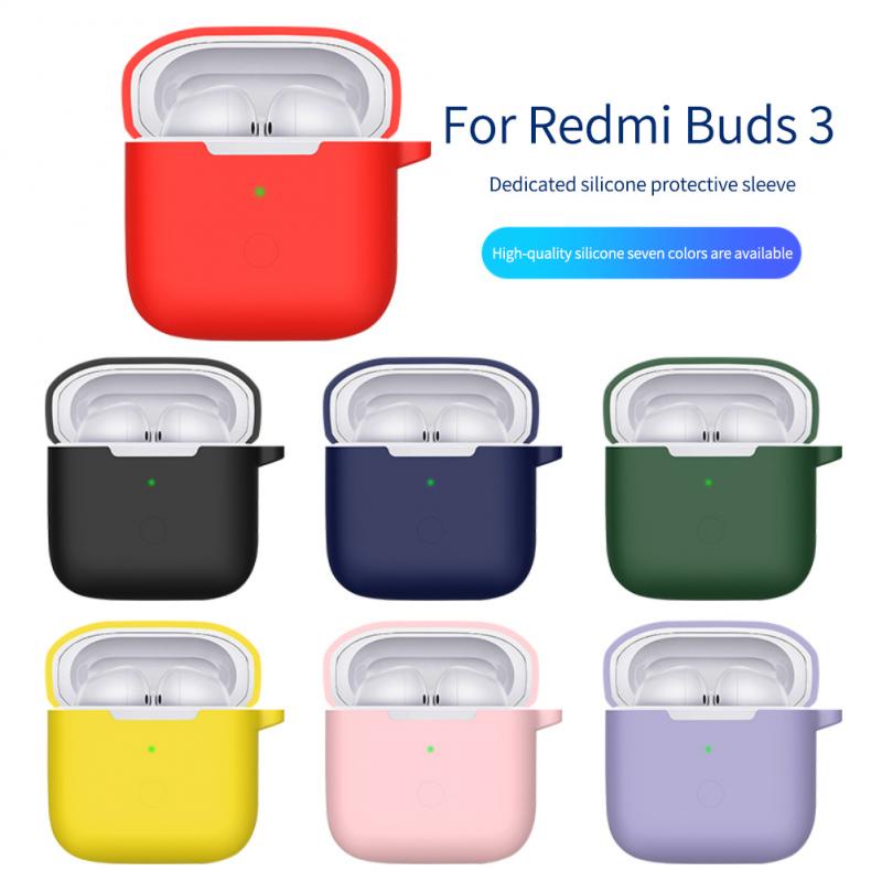 Comprar Funda de silicona suave para auriculares Redmi Buds 4 Lite, funda  protectora para auriculares inalámbricos