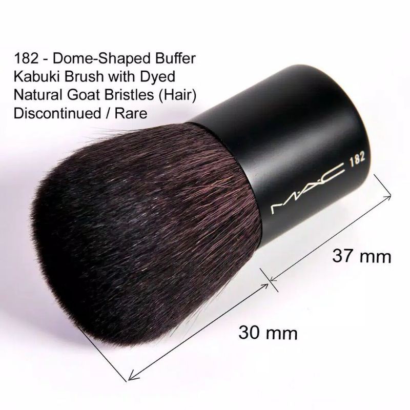 Brush BLACK Cabuki brocha BLUSH ON KABUKI MAC 182 BRUSH IMPORT