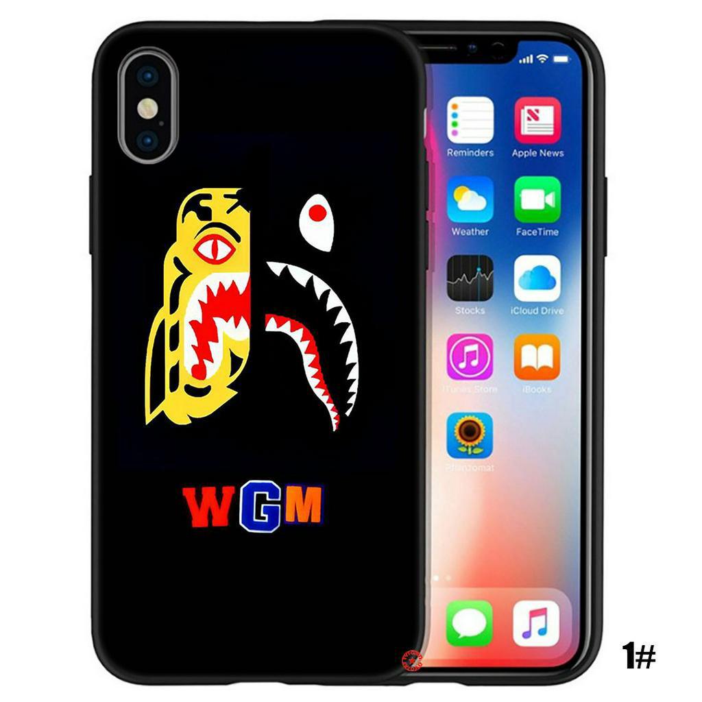 OL6 BAPE Funda De Silicona Suave Para iPhone XS Max XR 10 X 5 5s 6 6s 7 8 Plus Shopee Colombia