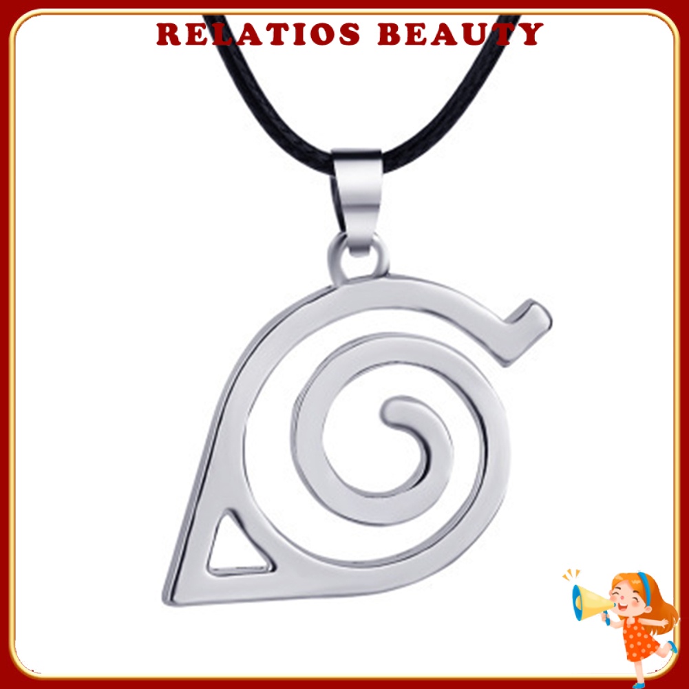 Metal Unisex Único Colgante Collar Anime Narutohokage Cosplay