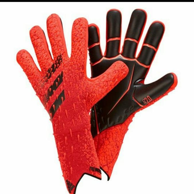 Guantes de portero adidas rojos online