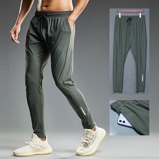 Pantalón jogger para hombre con elástico en cintura y tobillos