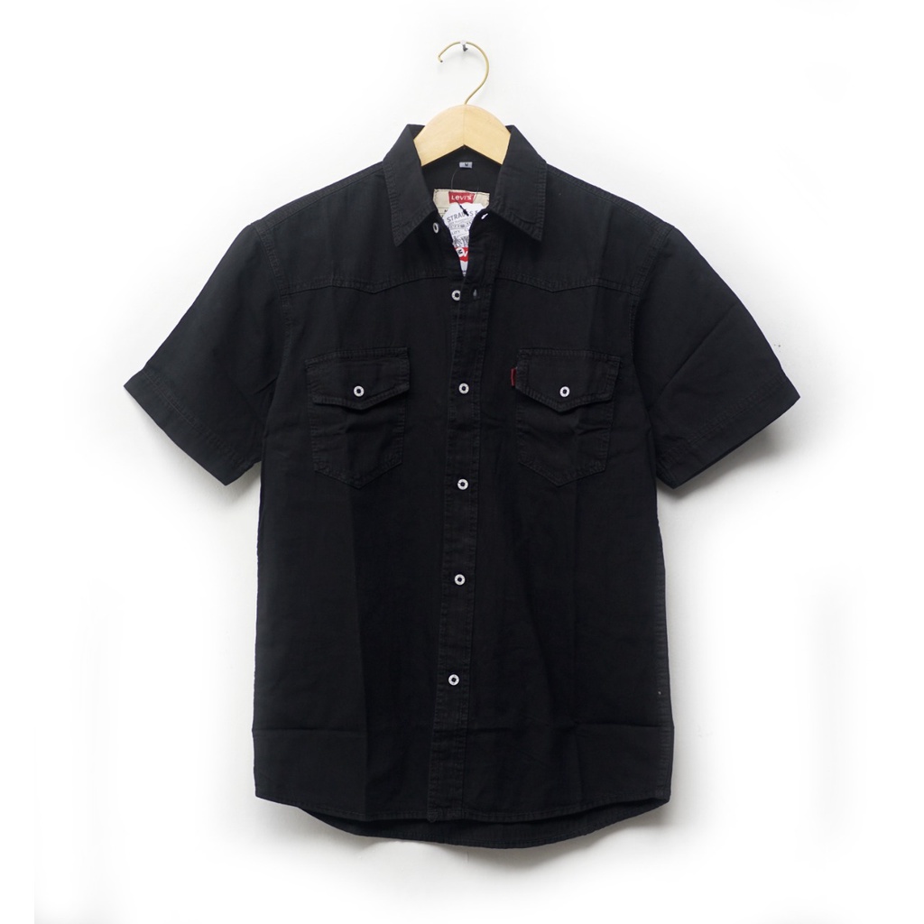 Camisa levis hombre discount negra