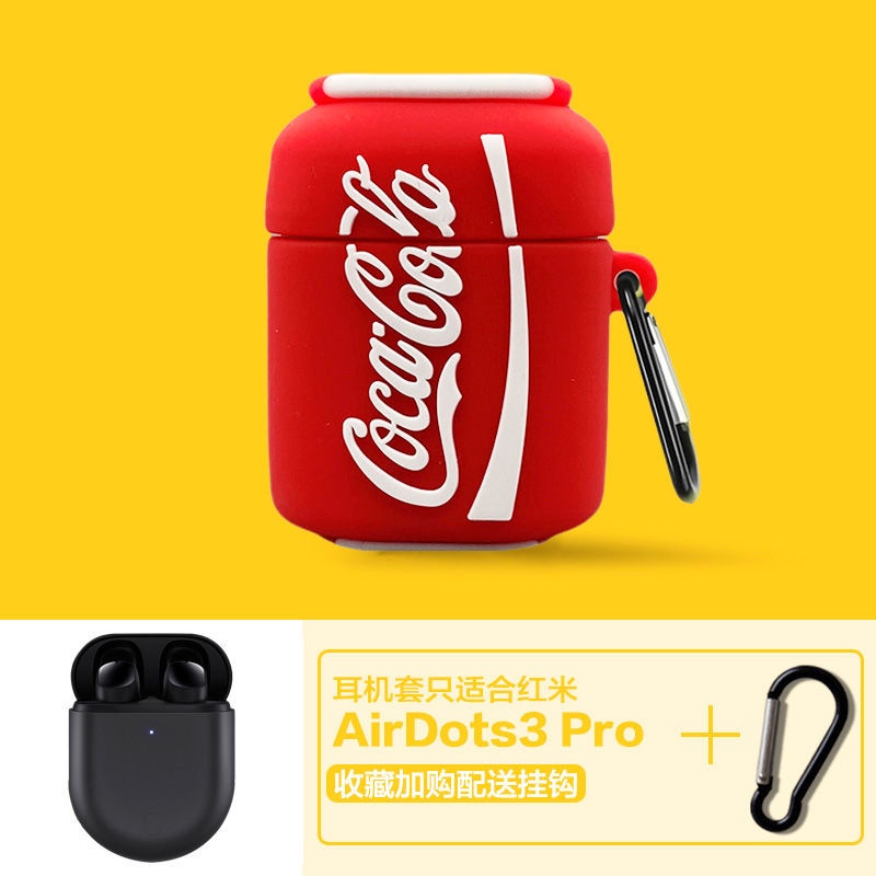 imamura] Funda Suave Para Audífonos Redmi Airdots Pro De Dibujos