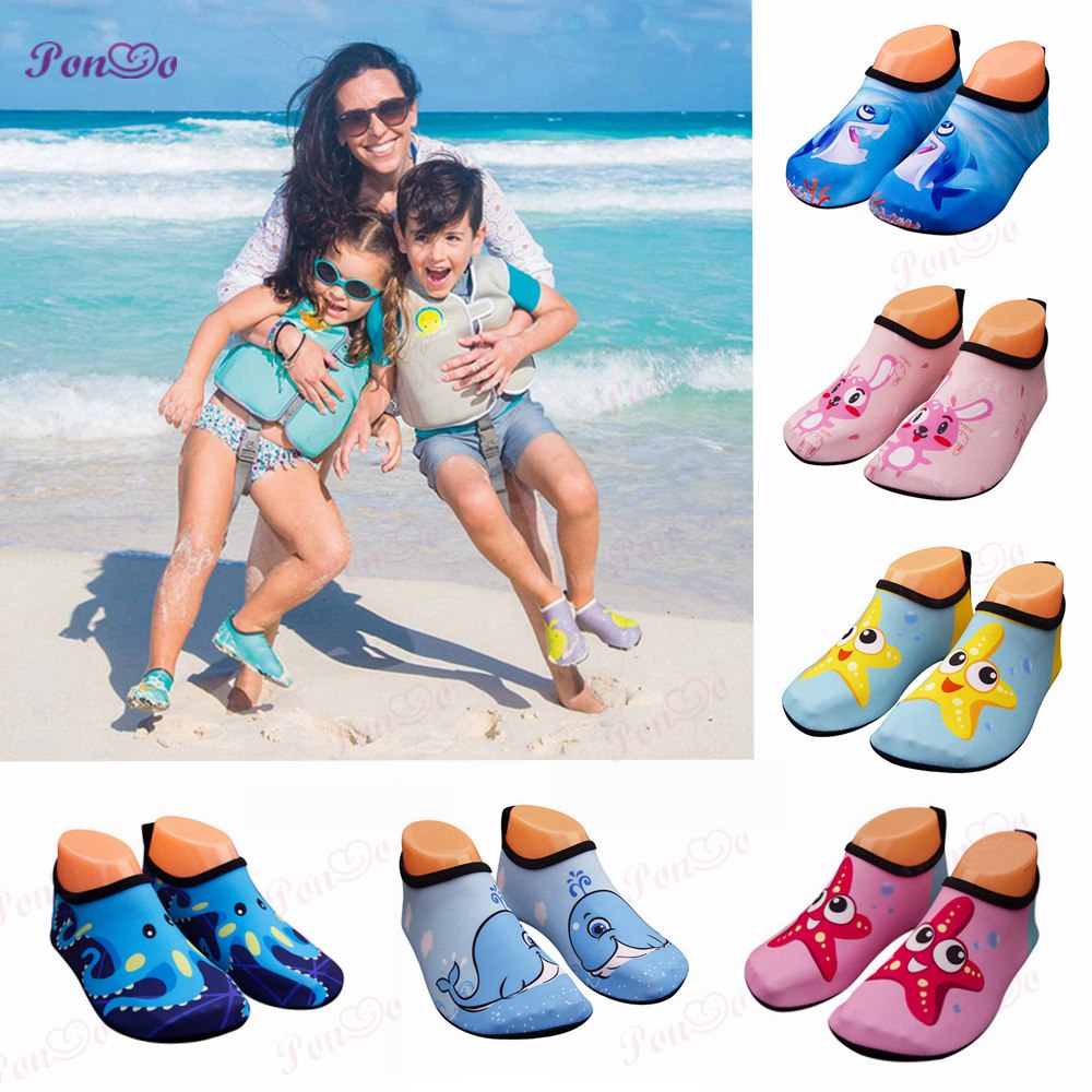 Zapatos De Agua De Natación De Dibujos Animados Para Bebés