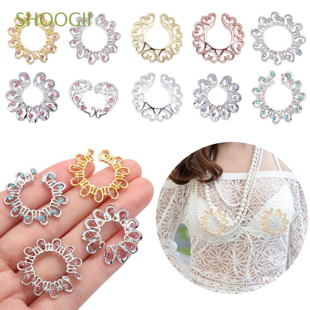 Anillos De Pezón Falsos SHOOGII No Piercing Pezones Ventosa Para Mujer  Joyería Corporal De Moda | Shopee Colombia