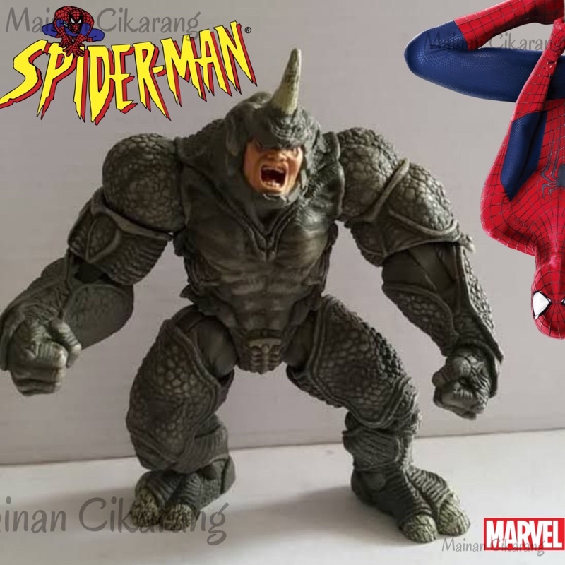 Barato al por mayor juguete figura de acci n MARVEL RHINOS SPIDERMAN NO WAY HOME MADE HASBRO juguetes baratos cikarang