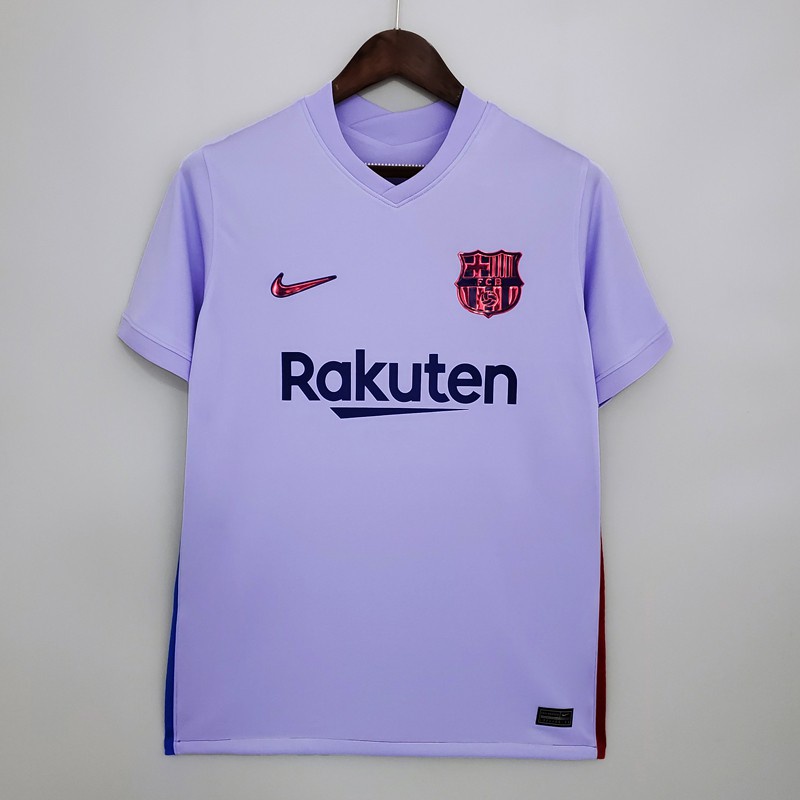 Jersey De Barcelona 21 22 Fuera Kit Camisas De Futbol