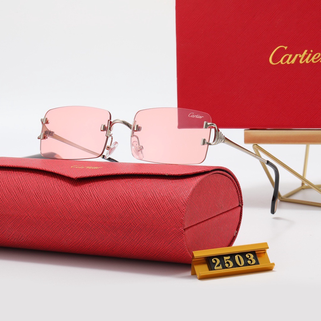 Cartier Gafas De Sol Polarizadas De Lujo Para Hombre Y Mujer