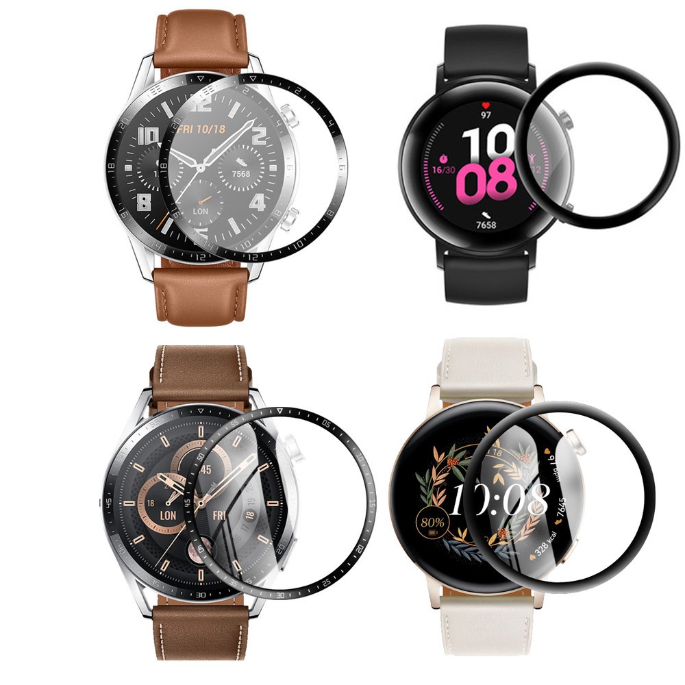 Paquete de 2] para Huawei Watch GT2 Protector de pantalla de 46 mm, a  prueba de