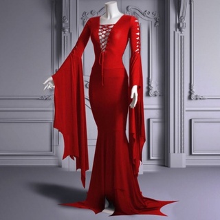 Las mejores ofertas en Disfraz Medieval y Gótico Rojo vestidos para mujeres