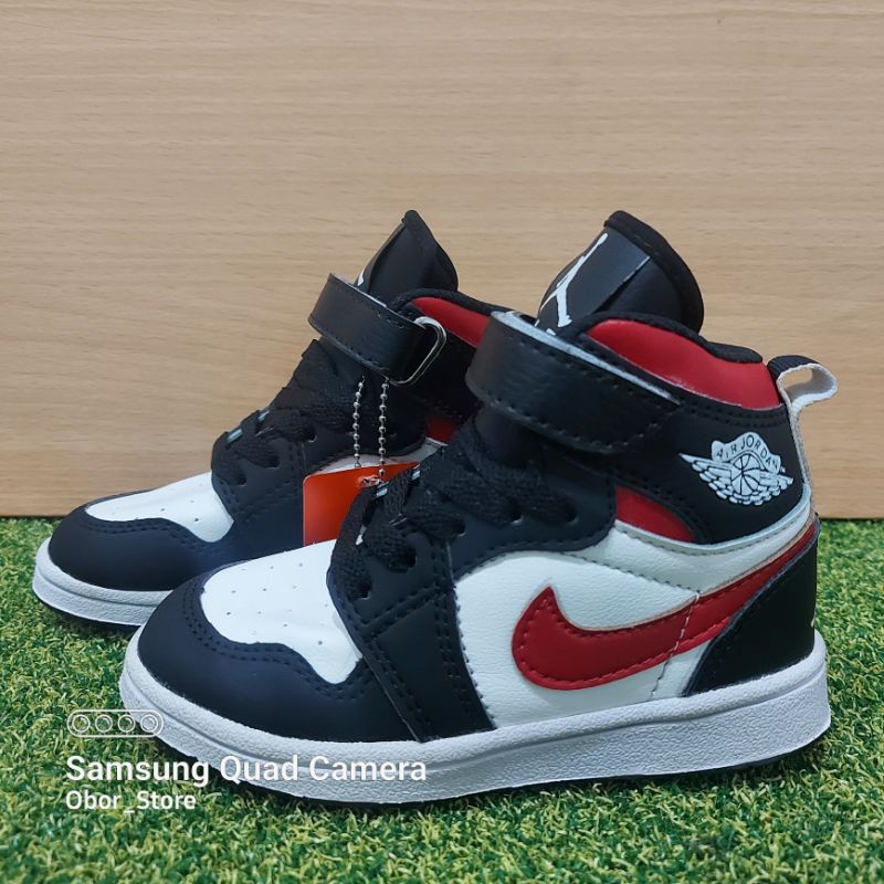 Nike AIR JORDAN 1 HIGH MID SE GYM Zapatos Rojos Para Ni os