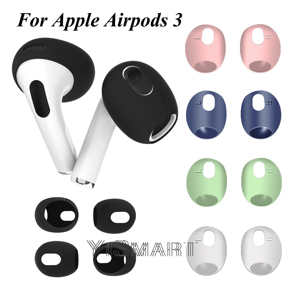 Para AirPods 3rd Silicona Funda Protectora De La Piel Cubiertas De  Almohadillas Para Apple AirPod 3 Generación Cubierta De Oído Consejos  Accesorios