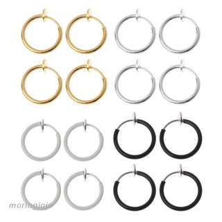 Aretes De Iman Para Hombre Set Pendientes Acero Inoxidable Hipoalergénico  No pe