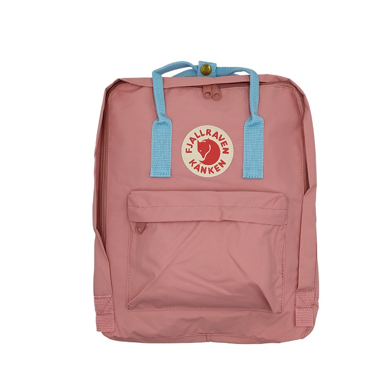 Mochila kanken rosa y azul deals