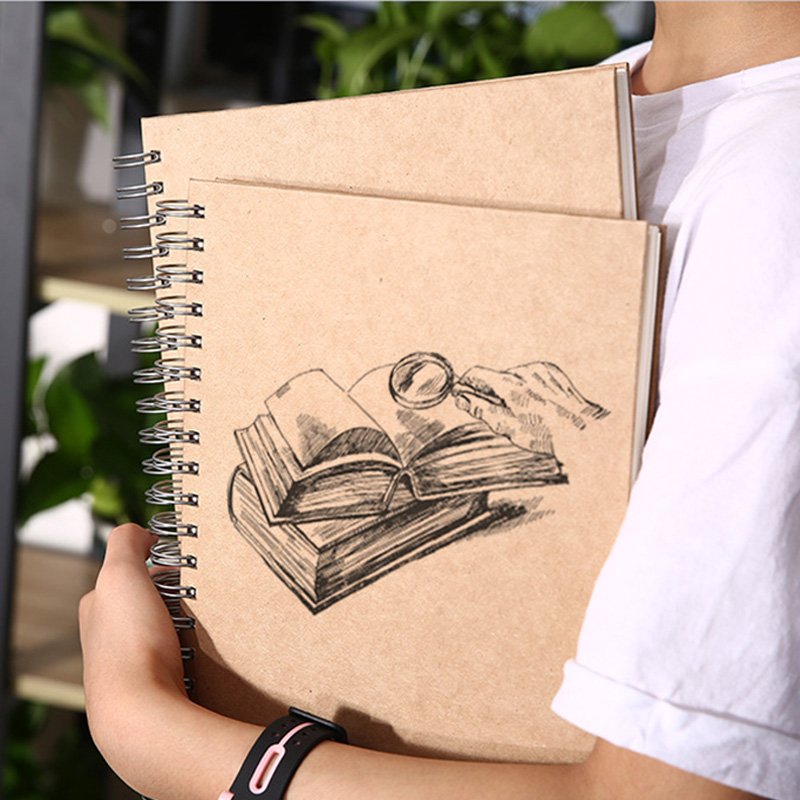 A4/8K/A5/16K 30 Hojas Libro De Bocetos Para Dibujar Pintura Boceto  Papelería Ganado Suministros Papel Profesional Tarjeta Escolar
