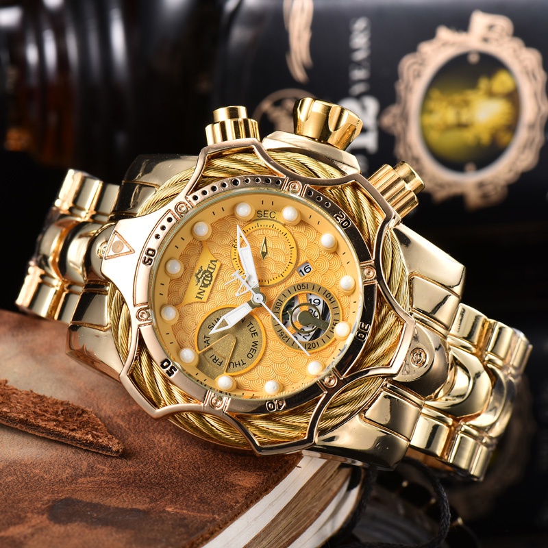 Invicta Hombres Reloj Llantas Calendario Funci n