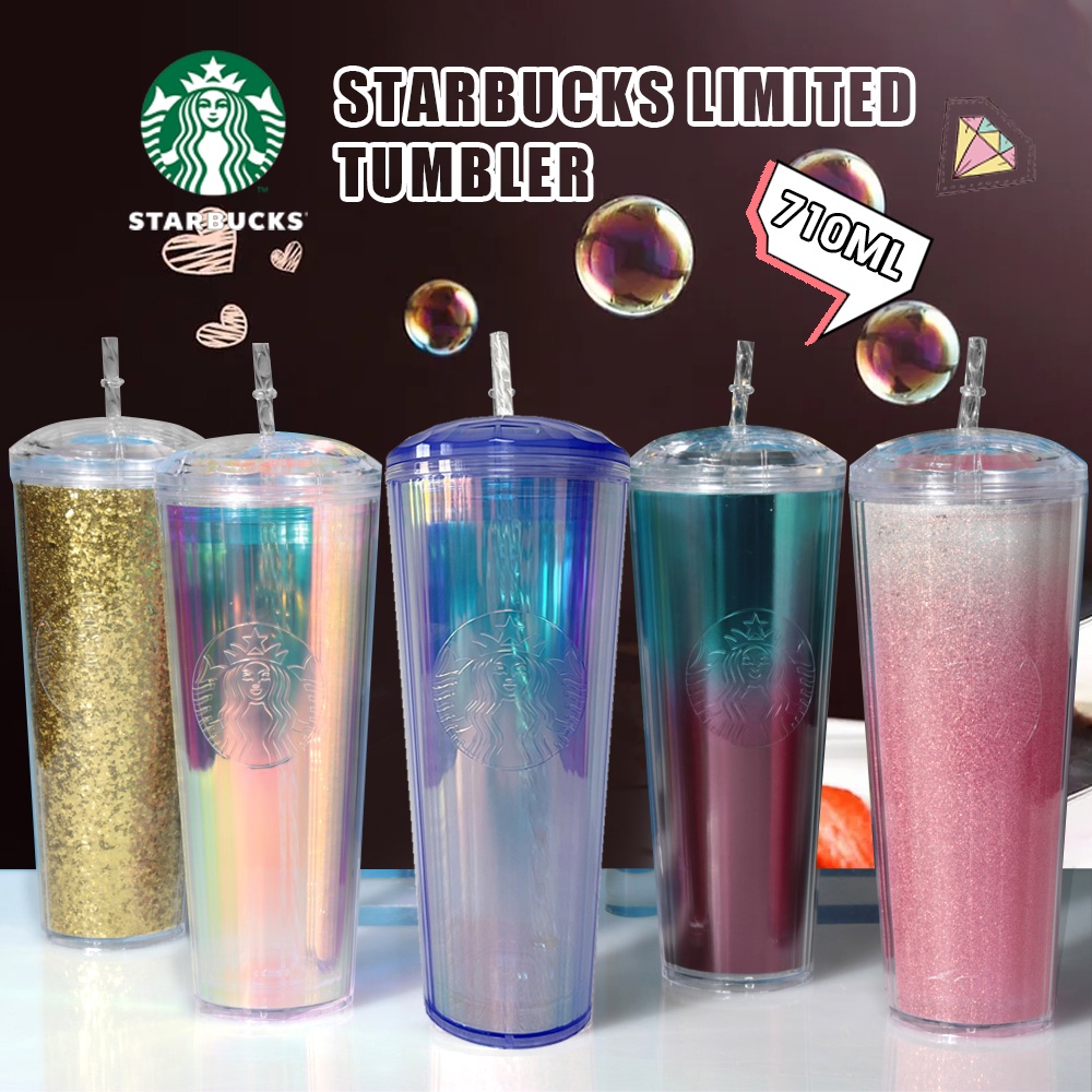 VASOS TIPO STARBUCKS DIAMANTE METALIZADO – Insumos con Amor