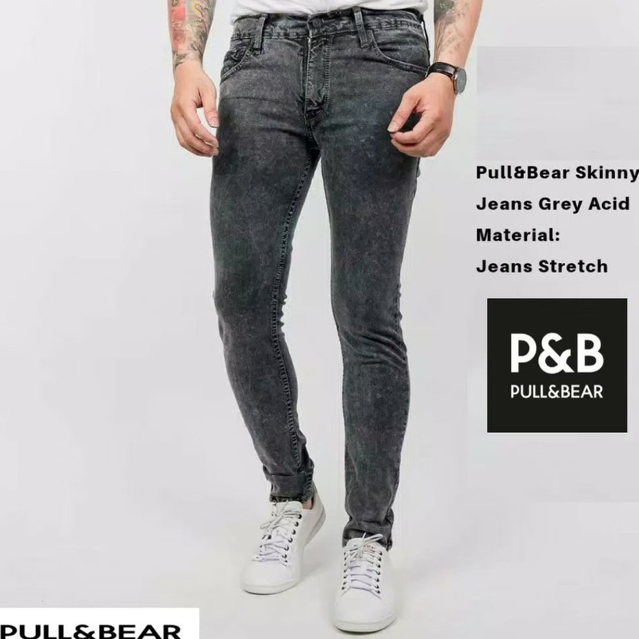 Pantalones color best sale gris para hombre