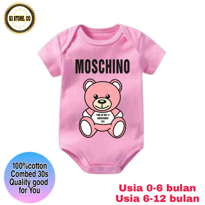 Ropa bebe moschino hotsell