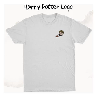 Camiseta Harry Potter Hombre HARRY POTTER Wordings & Symbols Mujer Camiseta Negro XXL, 100% Algodón Camisetas Harry Potter