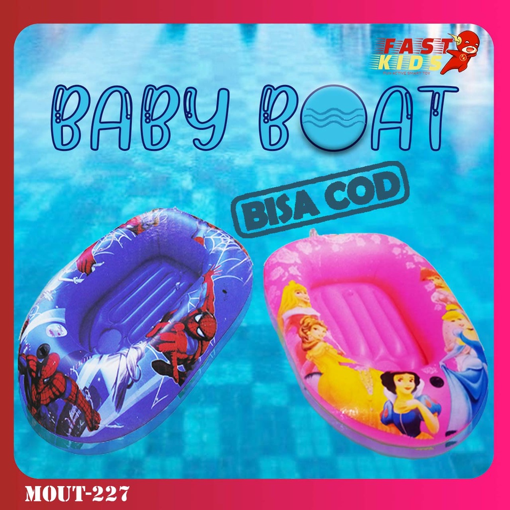 Barco inflable de natación Fastkids de dibujos animados para bebés MOUT ...