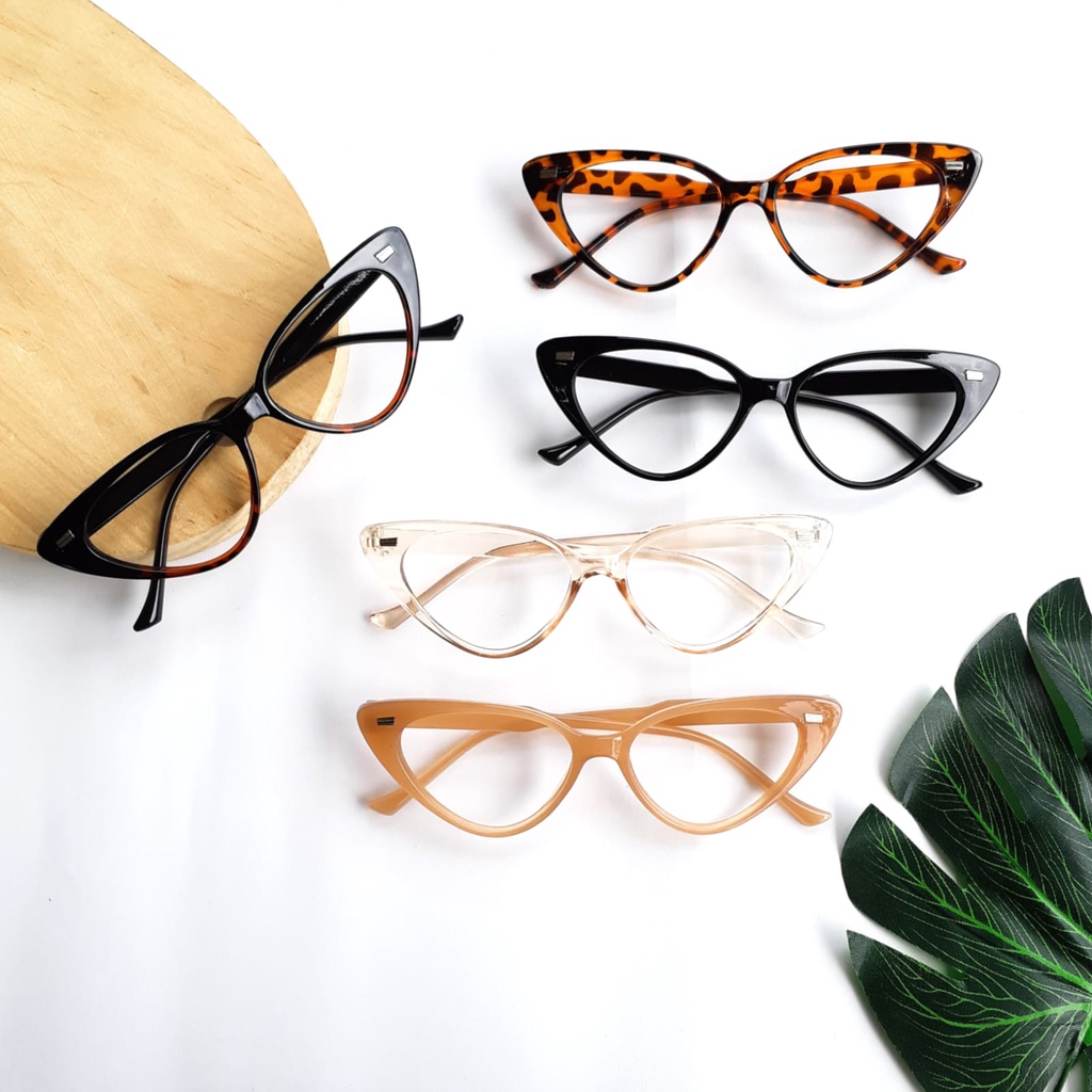 Nuevo Minus Monturas De Gafas De Mujer Ojo De Gato 1025 Lentes  Fotocromáticas Gratis, Anti UV Fotocromático Y De Moda