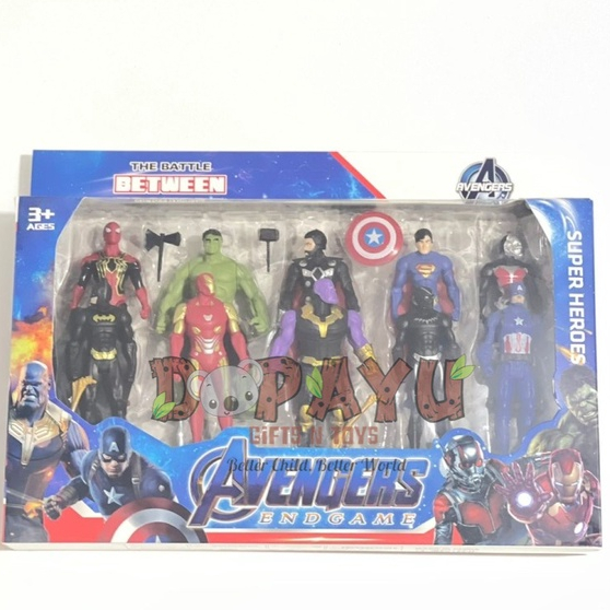 Juguetes Para Ninos Figura De Superheroes Contenido 10 Cajas 5945A 3899 10 Shopee Colombia